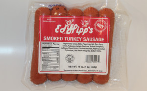 Ed Hipp’s Smoked Turkey Hot Sausage